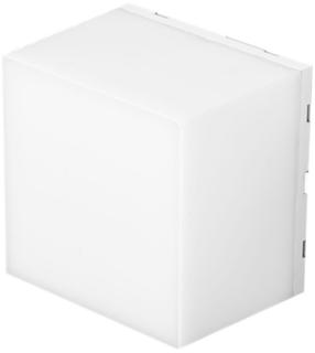 Sieninis lauko šviestuvas AZzardo Zaria, 5W, LED, IP65, balta sp., 7.8 cm x 16 cm