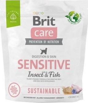 Sausas šunų maistas Brit Digestion & Skin Sensitive Insect & Fish, vabzdžiai, 1 kg