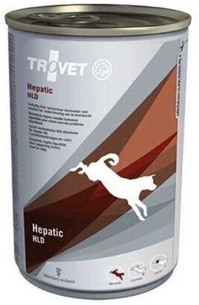 Влажный корм для собак Trovet Hepatic HLD Diet, баранина, 0.4 кг
