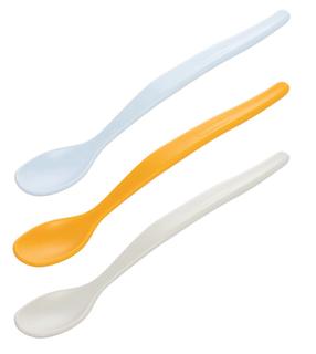 Šaukštelis Canpol Babies Spoons 31/419, 4 mėn., plastikas, mėlyna sp./balta sp./geltona sp.