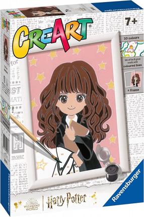 Glezna pēc numuriem Ravensburger CreArt Harry Potter Hermione, daudzkrāsaina