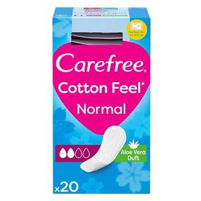 Higiēniskie ieliktnīši Carefree Cotton feel, Normal, 20 gab.