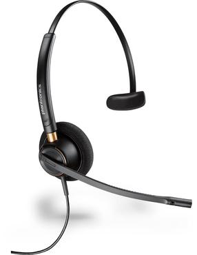 Vadu austiņas Plantronics EncorePro HW510, melna krās.