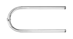 Ar ūdeni apsildāms dvieļu žāvētāja stienis, hroma krās., 60 cm x 28.2 cm, 104 W