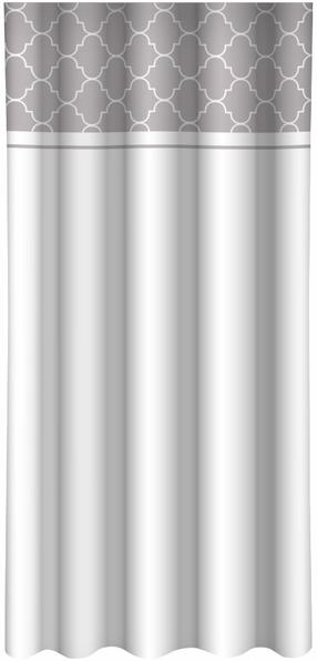 Naktinė užuolaida Mariall ZMH-08, balta sp./pilka sp., 160 cm x 270 cm