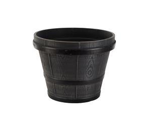 Gėlių vazonas Domoletti S-11P40, spw, Ø 41 cm, pilka sp.