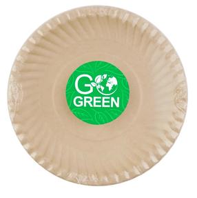 Vienreizējās lietošanas šķīvis GoGreen G-Force, Ø 23 cm, 23 cm, 10 gab.