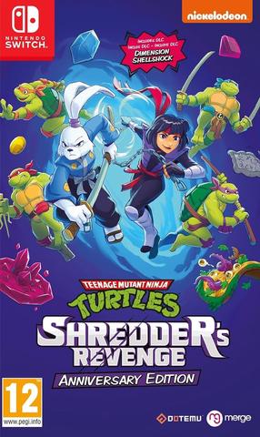 Игра Nintendo Switch Dotemu Teenage Mutant Ninja Turtles: Shredders Revenge - Anniversary Edition, английский