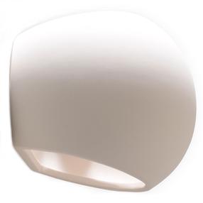 Valgusti seinale Sollux Glone 10516492, E27, 1 x 60 W, valge v. / valge v.