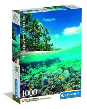 Pusle Clementoni Summer Paradise 39931, 70 cm x 50 cm, 1000 tk, mitmevärviline