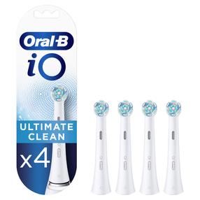 Elektriskās zobu birstes galviņa Oral-B Ultimate Clean, balta krās., 4 gab.