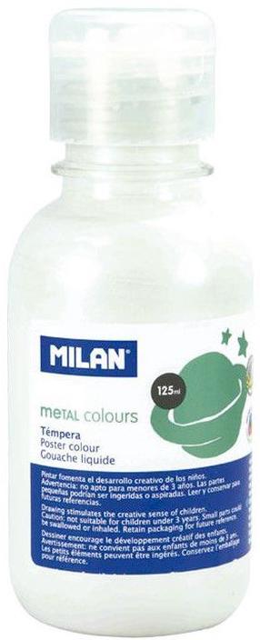 Dažai guašas Milan, 125 ml, balta sp., 1 sp.