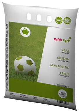 Trąšos vejoms Baltic Agro, granuliuotos, 7.5 kg