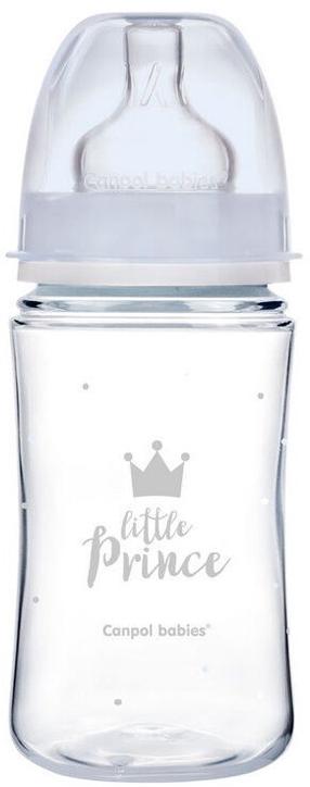 Kūdikių buteliukas Canpol Babies Royal, 240 ml, 3 mėn.