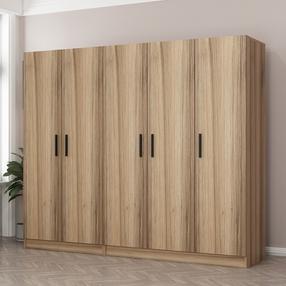 Riidekapp Kalune Design Kale 7499, pruun v., 52 cm x 225 cm x 190 cm