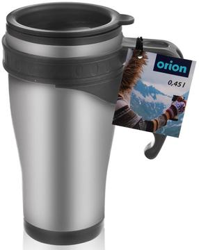 Termostass Orion 125883, 0.45 l, must v./hõbe v.