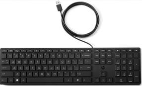 Klaviatūra HP 320K, EN, juoda