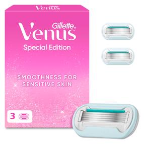 Keičiamos skustuvo galvutės Gillette Venus Party Edition, 3 vnt