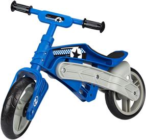 Balansinis dviratis Nijdam Rider 52LA, mėlyna sp./pilka sp., 9"