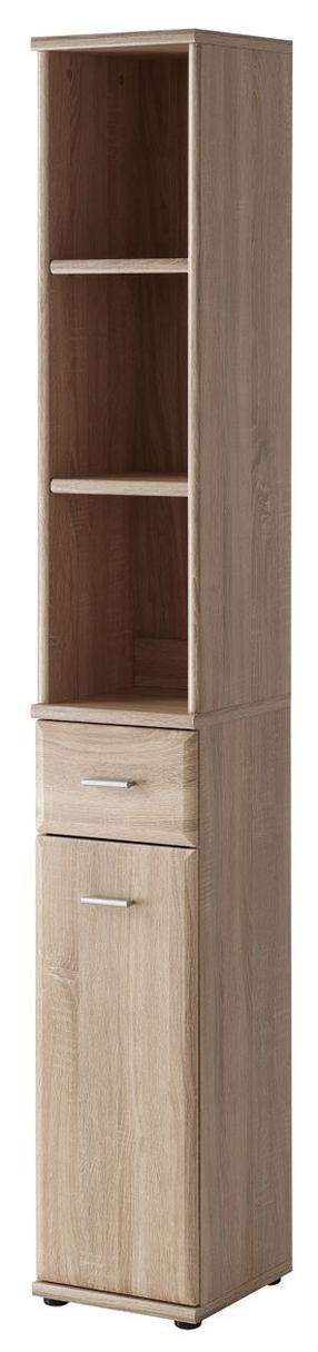 Pastatoma lentyna ASM ARMARIO CABINET TYPE B+C, ąžuolo sp., 203 cm x 32 cm x 30 cm