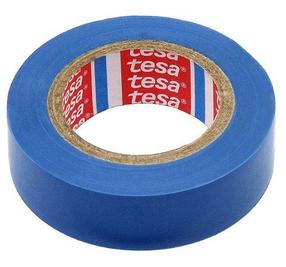 Elektrības izolācijas lente Tesa 53988, zila krās., 10 m