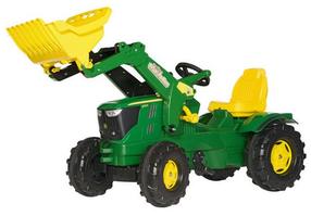 Minamas traktorius Rolly Toys Farmtrac John Deere 6210R, žalia sp.