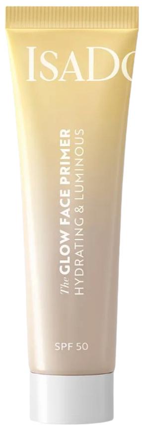 Grima bāze IsaDora The Glow Hydrating & Luminous, SPF 50, 30 ml