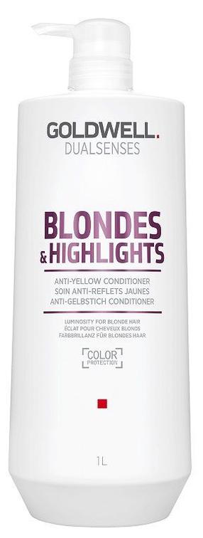 Кондиционер для волос Goldwell Dualsenses Blondes & Highlights Anti-Yellow, 1000 мл