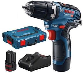 Smūginis gręžtuvas su akumuliatoriumi Bosch GSB 12V-35, 12 V, 3 Ah