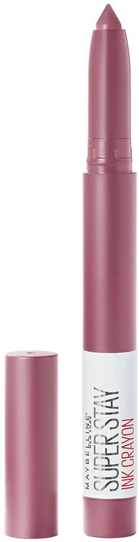 Lūpu krāsa Maybelline Super Stay Ink Crayon Ink Crayon Matte Zodiac, 1.5 g, 25 stay exceptional