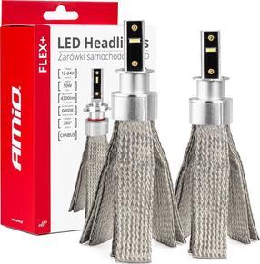 Auto spuldze AMiO Flex+ 03656, led, balta krās., 24 V