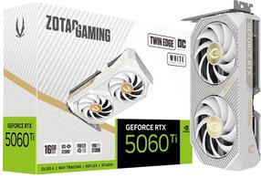Videokaart Zotac GeForce RTX 5060 Ti 16GB Twin Edge OC, 16 GB, GDDR7