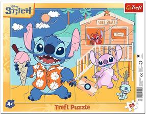 Dėlionė Trefl Joyful Stitch 31453, 23.7 cm x 31.5 cm, 25 vnt., įvairių spalvų