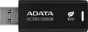 USB atmintinė Adata UC320, juoda sp., 256 GB
