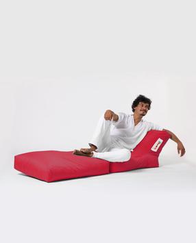 Sėdmaišis Hanah Home Siesta Sofa Bed 248FRN1210, raudona sp.