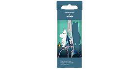 Ножницы Fiskars Moomin, простые, синий цв.