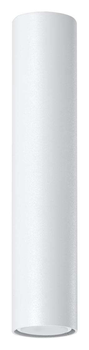 Šviestuvas lubų Sollux Lagos 30 SL.0435, GU10, 1 x 40 W, balta sp. / balta sp.