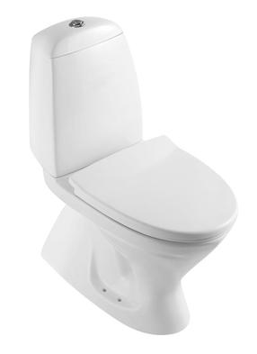 WC-pott, põrandapealne Vento Taberg, kaanega, 350 mm x 690 mm