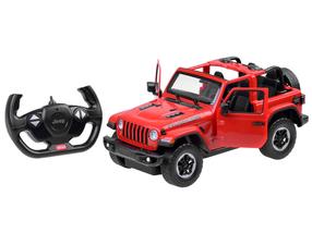 Rc автомобиль Rastar Jeep Rubicon, 1:14, красный цв.