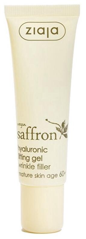 Sejas gēls Ziaja Saffron Hyaluronic Lifting, 30.0 ml, 60+