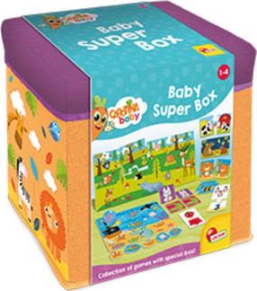 Игра, набор Lisciani Carotina Baby Super Box, 42 см, многоцветный