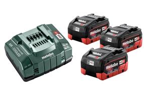 Akumuliatoriaus ir įkroviklio komplektas Metabo 685074000, 18 V, li-ion, 5500 mAh
