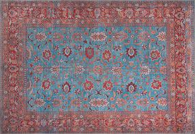 Ковровая дорожка Conceptum Hypnose Blues Chenille AL 170, бордо цв./многоцветный, 230 см x 75 см