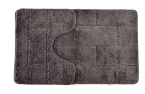 Vonios kilimėlių rinkinys Mondex ZAC, pilka sp., 80 cm x 50 cm