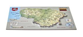 Ühepoolne postkaart ilma ümbrikuta Jāņa Sēta Lietuva, 12 cm x 17 cm, mitmevärviline