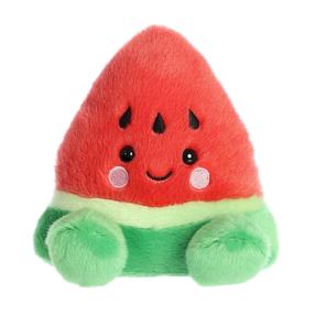Pliušinis žaislas Aurora Palm Pals Sandy Watermelon, raudona sp./žalia sp., 12 cm