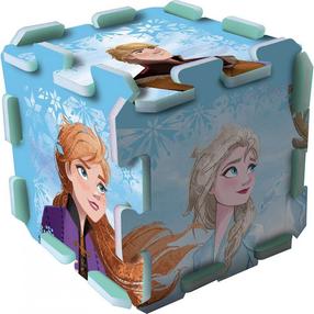 Kilimėlis kūdikiams - dėlionė Trefl Frozen 2, 32 cm x 32 cm, 8 vnt, įvairių spalvų