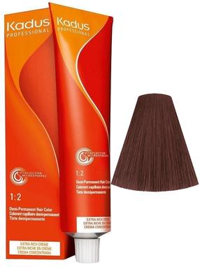 Kраска для волос Kadus Professional Demi-Permanent Color, medium brunette intense brown цв., 4/77, 60 мл