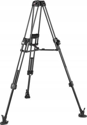 Trīskāju statīvs Manfrotto Fast Twin + 504X Head, alumīnijs
