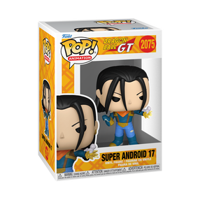 Žaislinė figūrėlė Funko POP! Animation Super Android 17 2075, 9 cm, mėlyna sp./juoda sp.